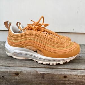 Nike Air Max 97 orange sneakers CT7954-991 Size 5